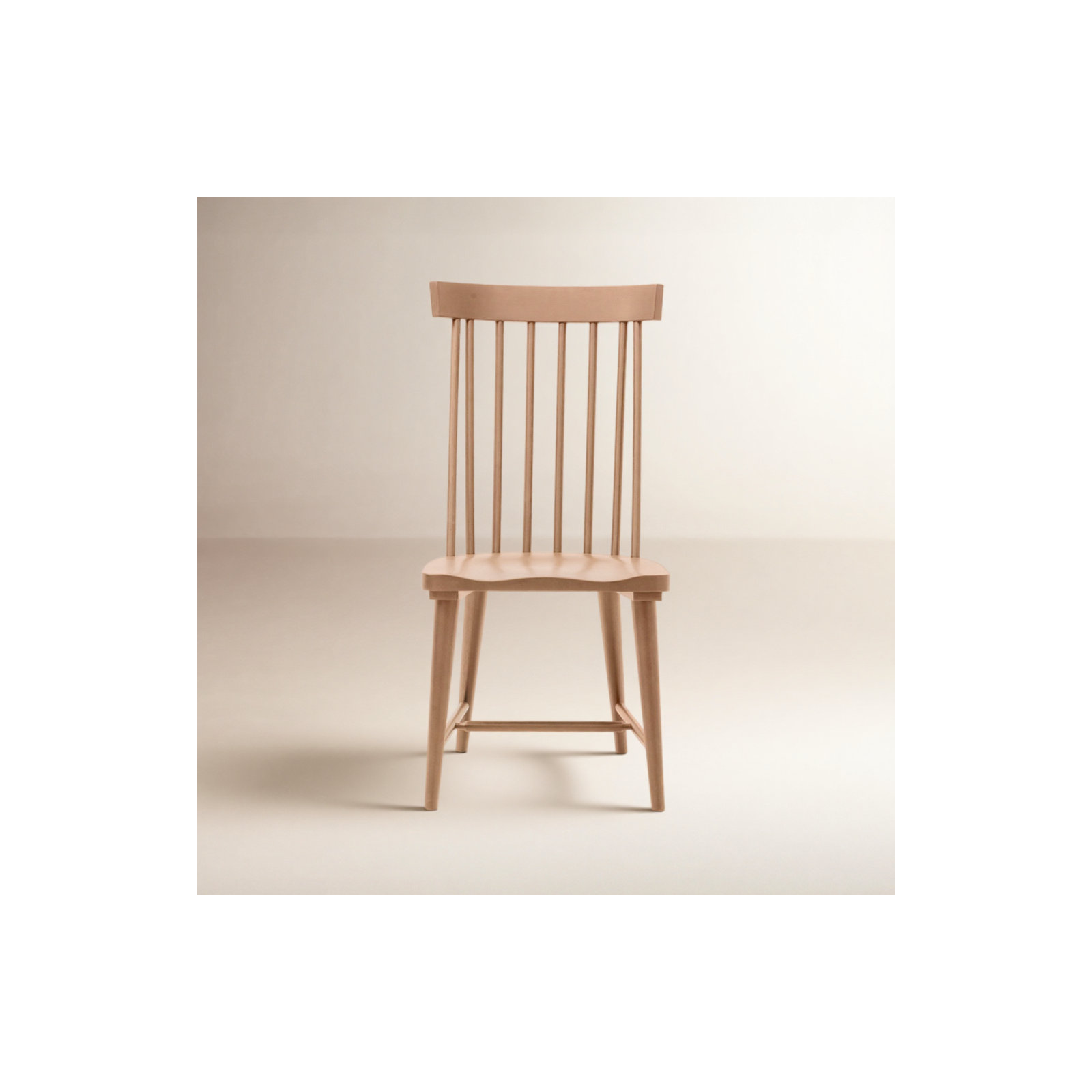 Mya Windsor Dining Chair, Brown