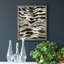 Toile encadrée de qualité supérieure Jungle Stripe II - prête à être accrochée-1355958490-1355958492