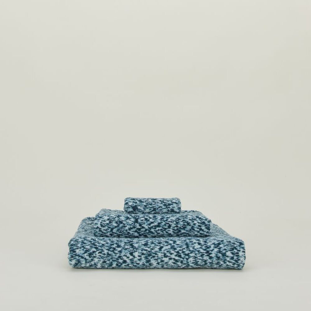 Cotton Terrycloth Towel, Peacock/Sky, Bath Towel - 1 Pack