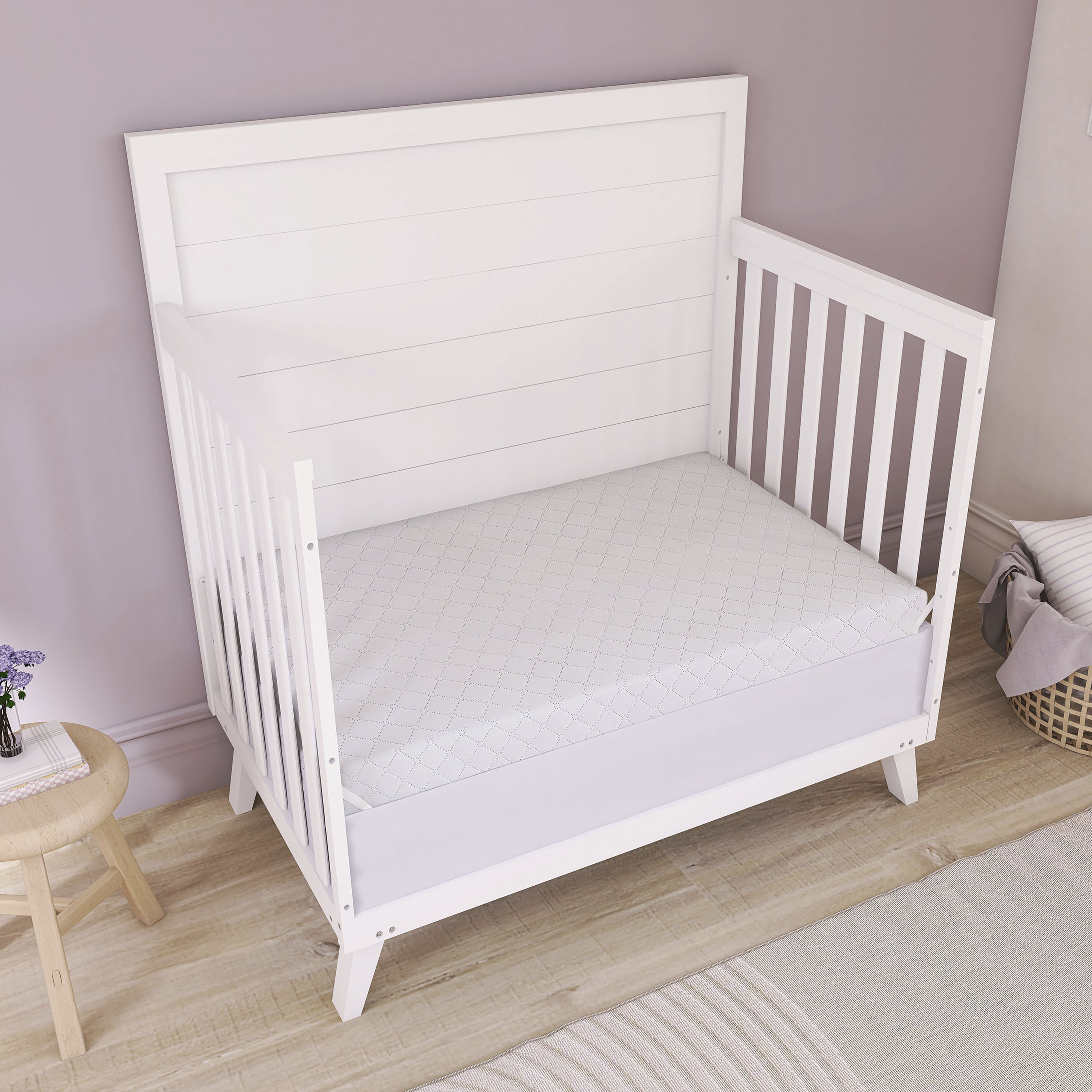 Dream On Me 2-Stage Waterproof Mini Crib Mattress & Reviews | Wayfair