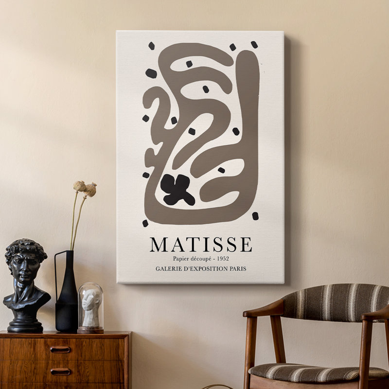 Matisse CCxx, reproduction d'art encadrée sur mesure, galerie Cavas, H 36 po x l 24 po