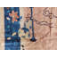 Antique Wool Pile Room Size Chinese Art Deco Design Area Rug