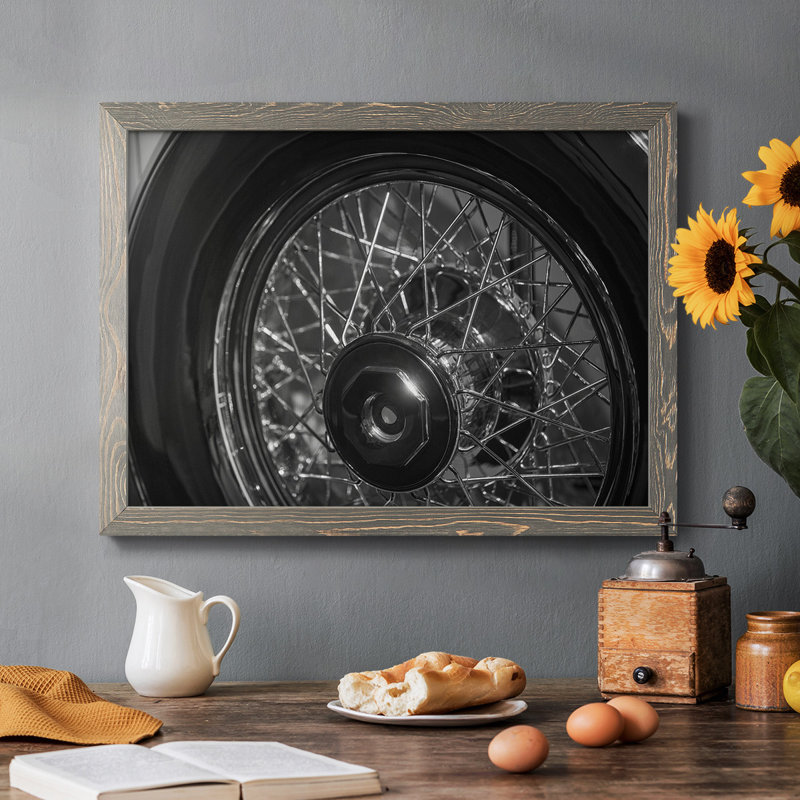 " Vroom I ", Gray, 28" H x 42" W x 1.5" D
