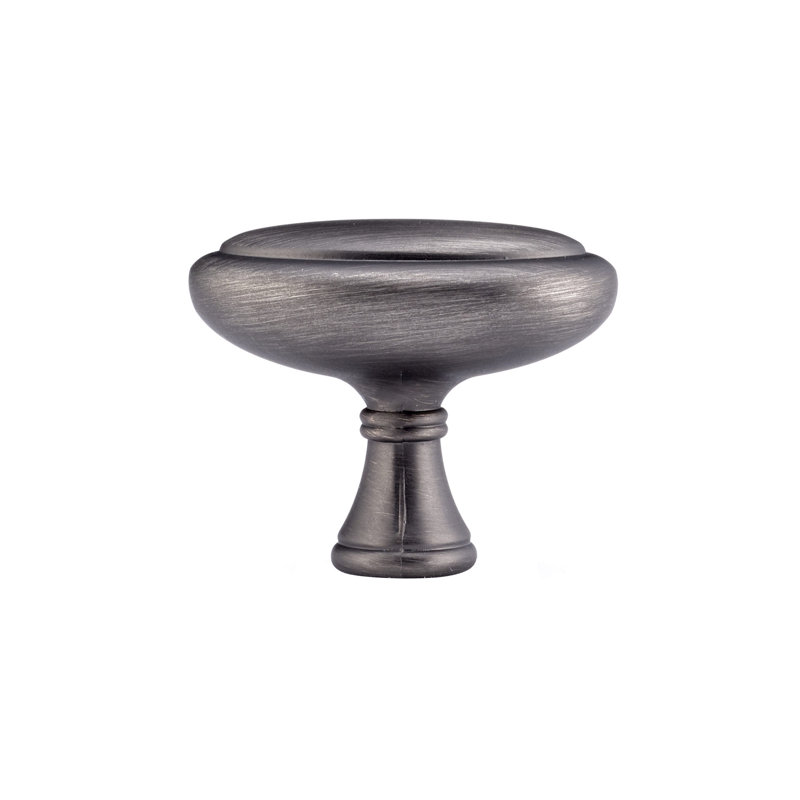 Expression Oval Knob, Antique Nickel