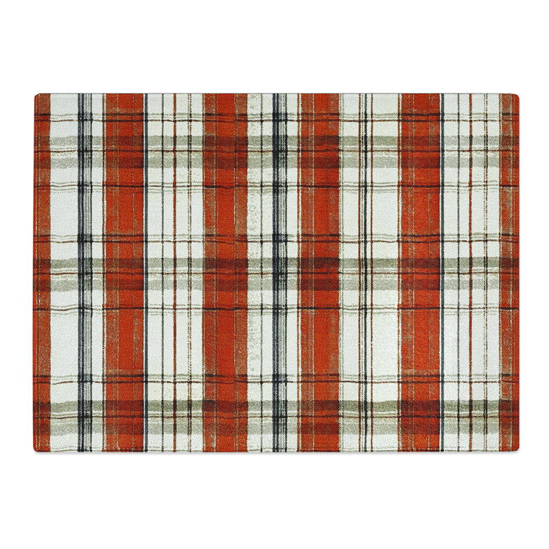 Plaid Design Vol.5  Glass Chopping Board