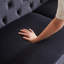 Deluxe Velvet Sofa with Chesterfield Tufted Buttons with 2 Pillows and Metal Feet-117534278
