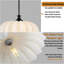 Luminaire suspendu en verre Milk Glass-220894594
