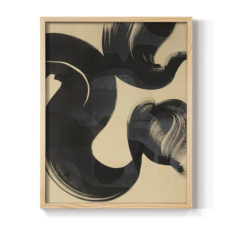 «Sea change I», reproduction encadrée - bois massif, H 30 po x l 24 po