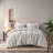 3 Piece Cotton Jacquard Duvet Set