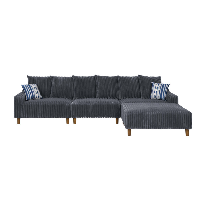 4 - Piece Upholstered Sectional