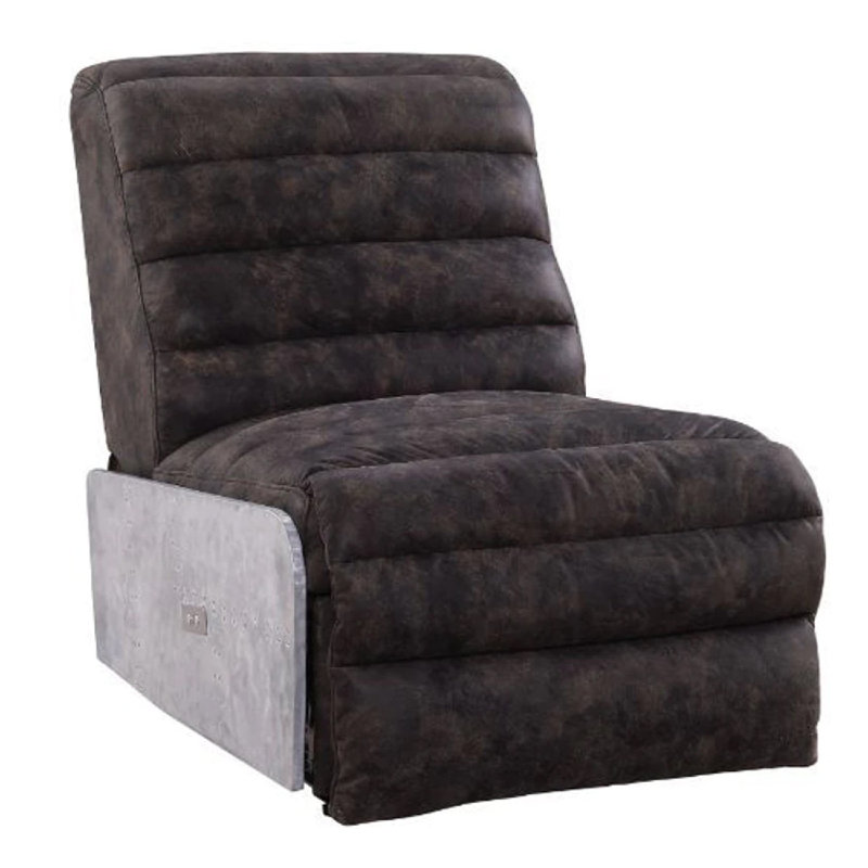 Faux Leather Power Recliner