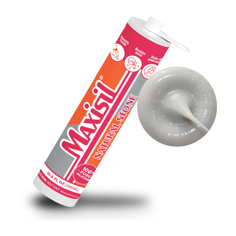 Maxisil Natural Stone Silicone Sealant, Light Grey