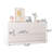 70 Inch 9 Drawers Dresser With Power Outlet, Wide High Gloss Chest Of Drawers Large, Modern Storage Drawer Dresser For Bedroom-703664515