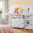 5-drawer Dresser, Fabric Storage, Chest of Drawers TV Stand