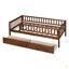 Twin Size Daybed Wood Bed With Two Drawers-1600749484
