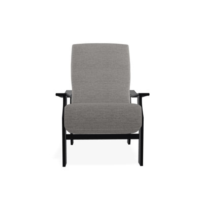 Chaise avec accoudoirs coussinés en polymère St. Catherine