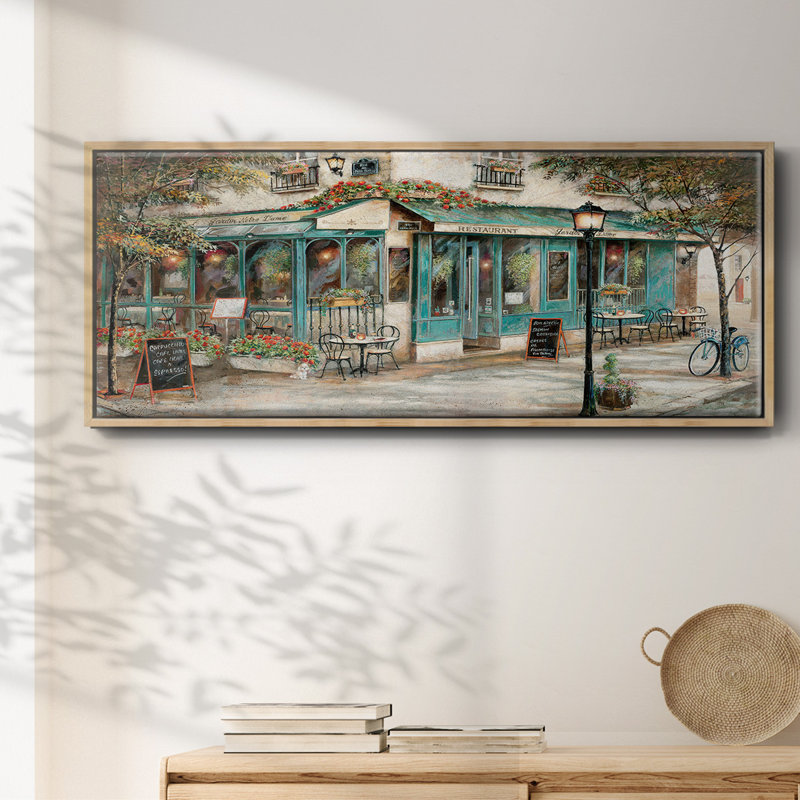 Rue due Jardin - Toile encadrée