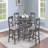 5-pcs Counter Height Dining Set-2035709273