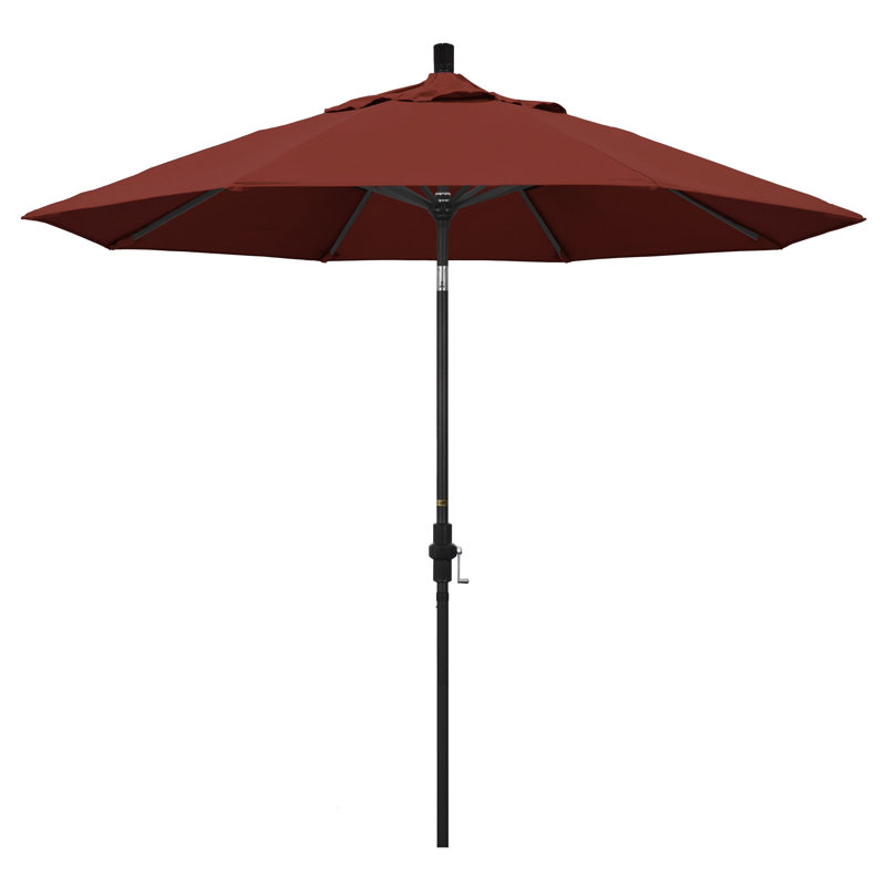 Parasol 9 'Market Sunbrella, Toile Toile Sunbrella® au henné