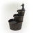 Rustic Pump and Barrel Water Fountain, 40"