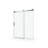 Frameless Soft-Closing Single Sliding Shower Door