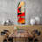 Bebop Abstract Panel II by Leonardo Bacci - Wrapped Canvas Print-214274949