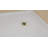 DreamLine SlimLine 30 inch D x 60 inch W x 2 3/4 inch H Single Threshold White Alcove Shower Base with 2 inch Brushed Brass Right Round Drain-118322185-118322186