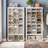 59" H 27-Pair Manufactured Wood Shoe Storage Cabinet-1939497649