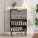20 Pair Shoe Storage Cabinet With 2 Drawers and Adjustable Shelves