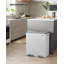 Poubelle, 2 poubelles de 8 gallons (2 x 30 L) pour la cuisine, avec 15 sacs poubelles, 2 compartiments, seaux intérieurs en plastique et couvercles à charnières, hermétique, brun-123144921