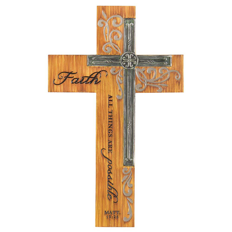 Wall Cross Faith All Things