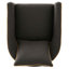 Fauteuil pivotant rembourré Fauteuil club Fauteuil club pour salon, coin lecture et petits espaces