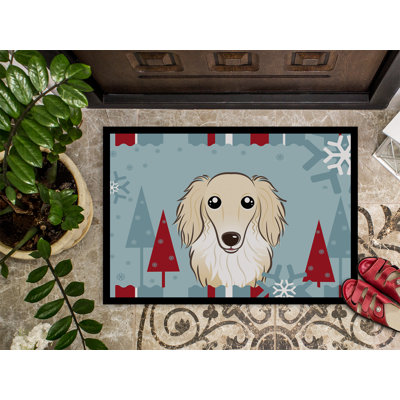 Tapis d'extérieur antidérapant Winter Holiday