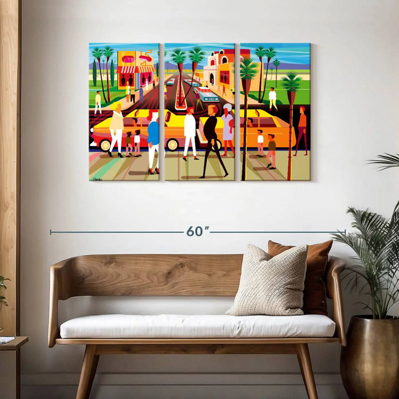 Sireci El Paseo Palm Springs, 28" H x 45" W