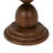 Round Mango Wood Bulbed Pedestal Coffee Table-117479928