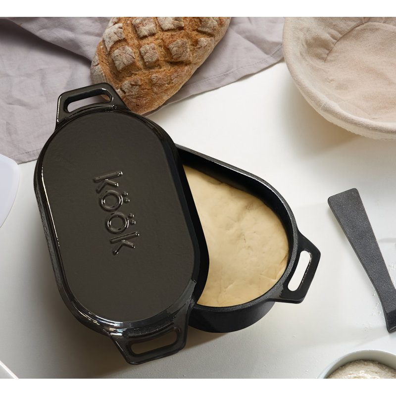 Kook Bread Baking Set With Dutch Oven & Proofing Tools