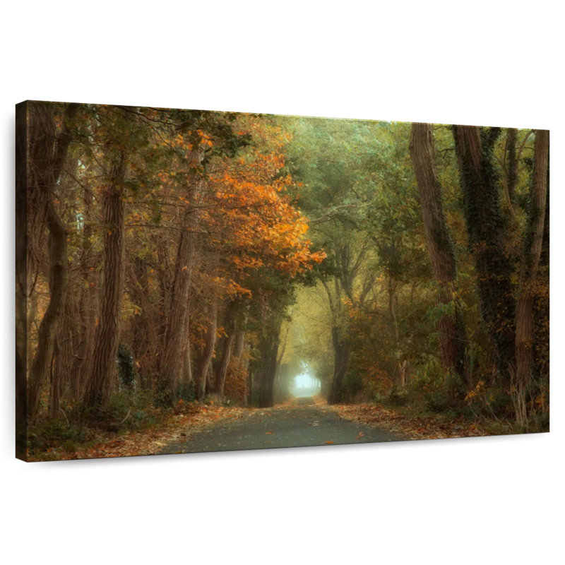 Mehar Picturesque Country Road, 34" H x 51" W