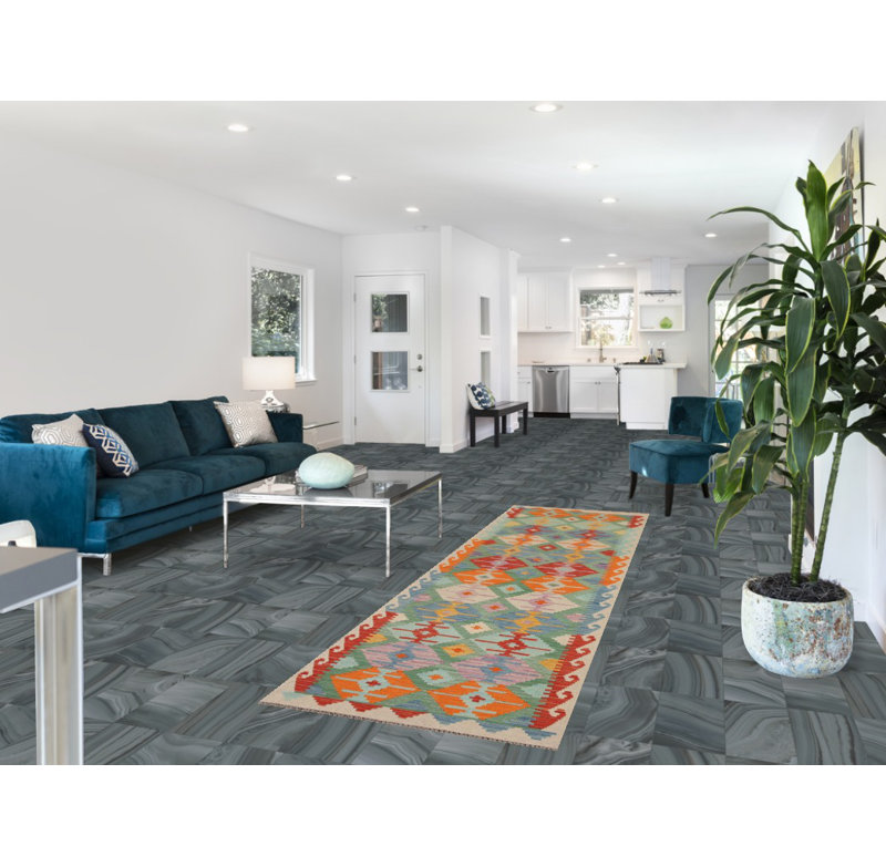 Tapis en laine Kilim South Western