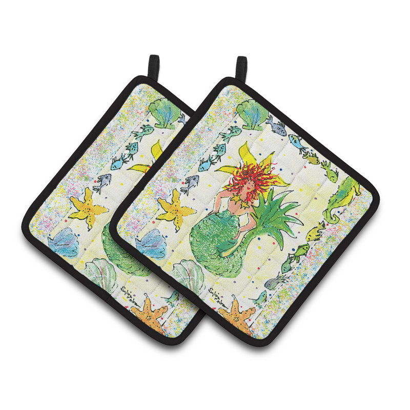 Caroline's Treasures Polyester Potholder Set