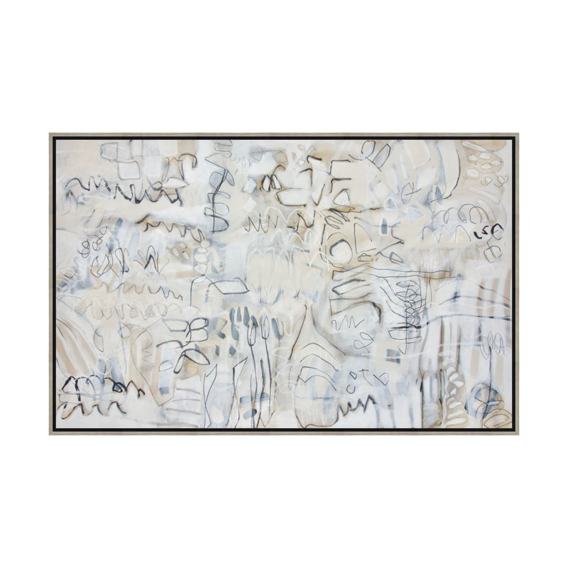 «Murmurings 1» par Michelle L, reproduction sur toile, H 25,7 po x l 39,7 po