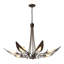 Parasol 7-Light Chandelier - Sterling-218153096