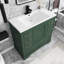 Meuble-lavabo simple autoportant 36 po avec plateau en céramique Matie-1940391295