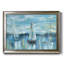 «Evening On The Bay», toile encadrée de qualité supérieure - prête à être accrochée-121241473-115045093