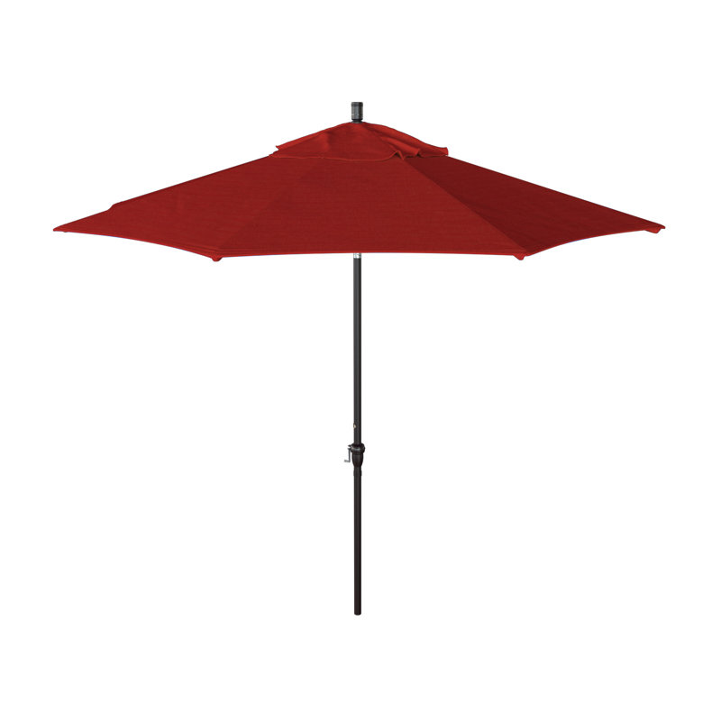Parasol de marché 108 po Aallyah, Rouge - oléfine