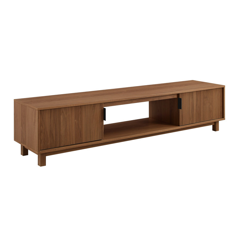 Farmann Reeded 2-Door TV Stand | Mid-Century Modern
