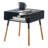 Plain Yamazaki Home Side Table With Storage Shelf, Living Room Bedroom Couch End Accent Table, Steel-46492041