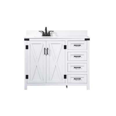 Ensemble de meuble-lavabo simple 42 po Slayton