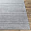 Tapis rayé gris noué à la main Munana-579866446
