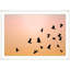 Flock Silhouette 1 Print by Mat Sanders