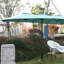 Parasol extérieur à double face de 14,8 pi avec manivelle, grand auvent rectangulaire pour plus d'ombrage et de durabilité-82834888